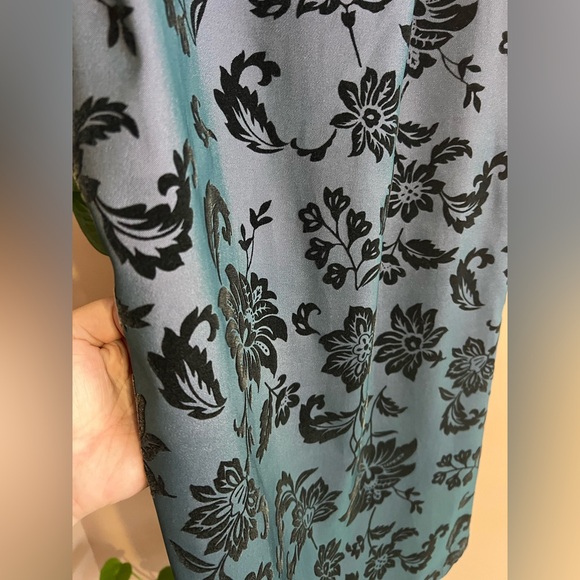 Whimsigoth Iridescent Floral Slip Vintage Dress - Picture 5 of 16